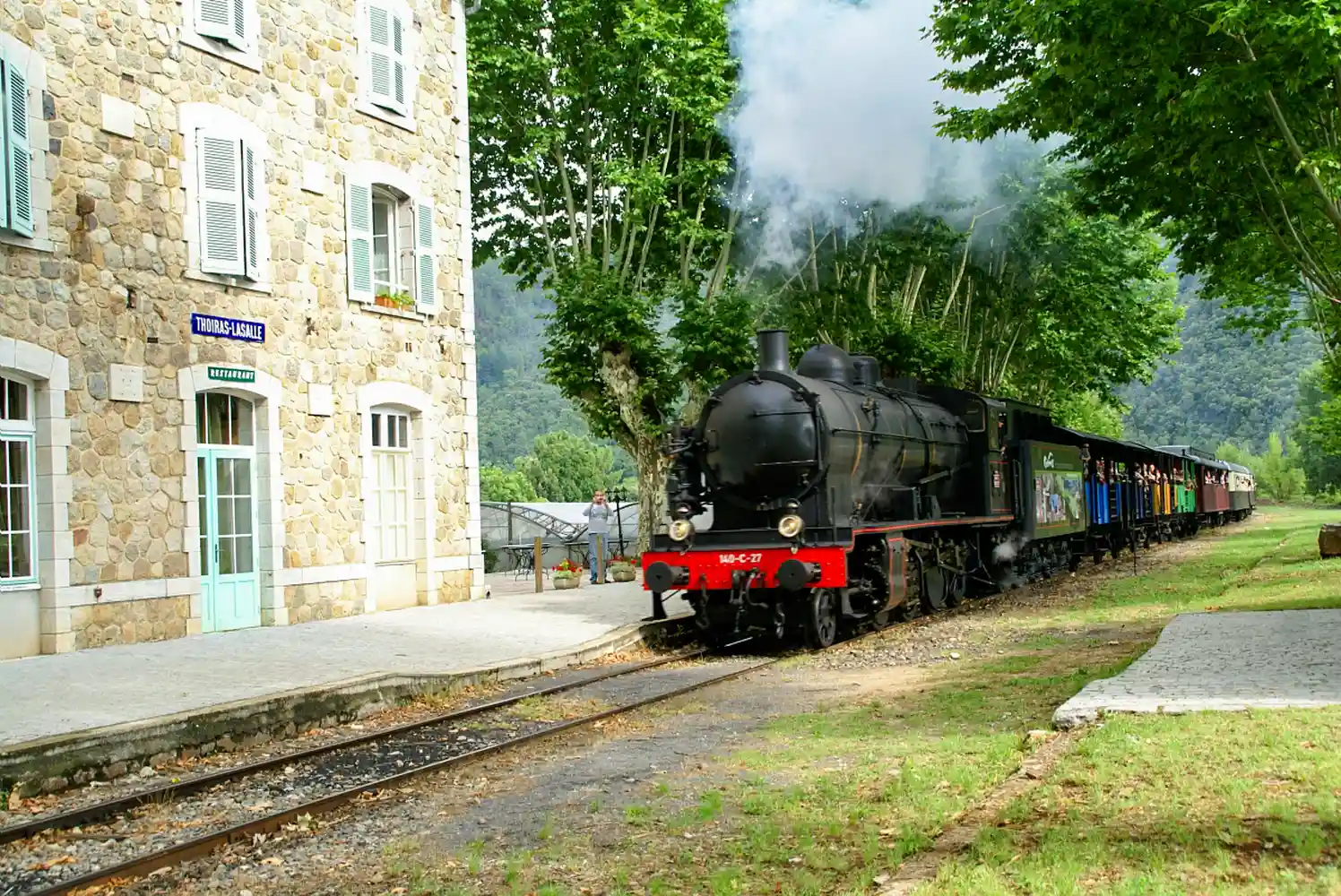 GardTourisme 02100 Le Train a Vapeur des Cevennes Copyright Gard Tourisme BD