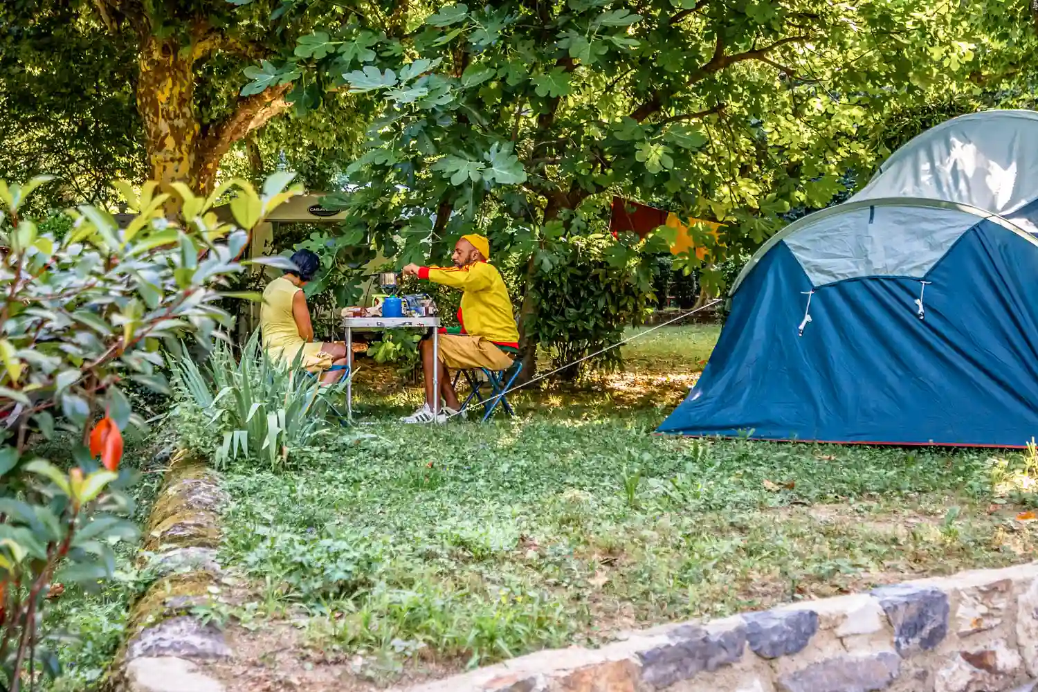 tent pitch saint jean du gard