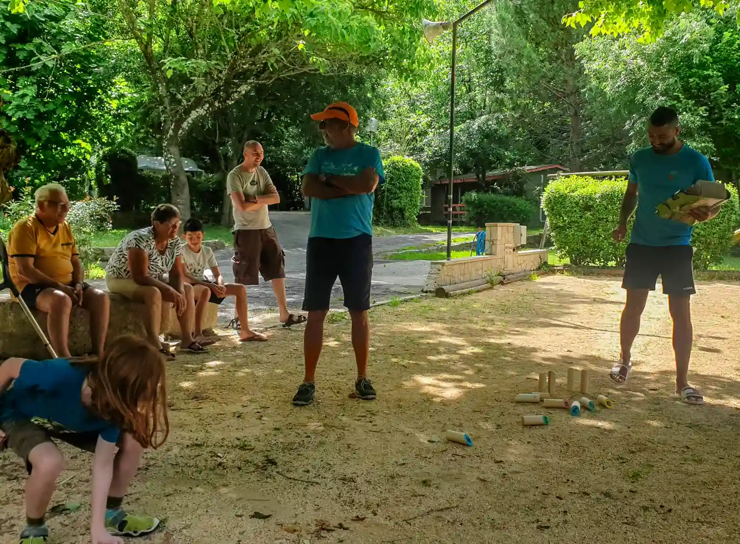 jeu de boules terrein