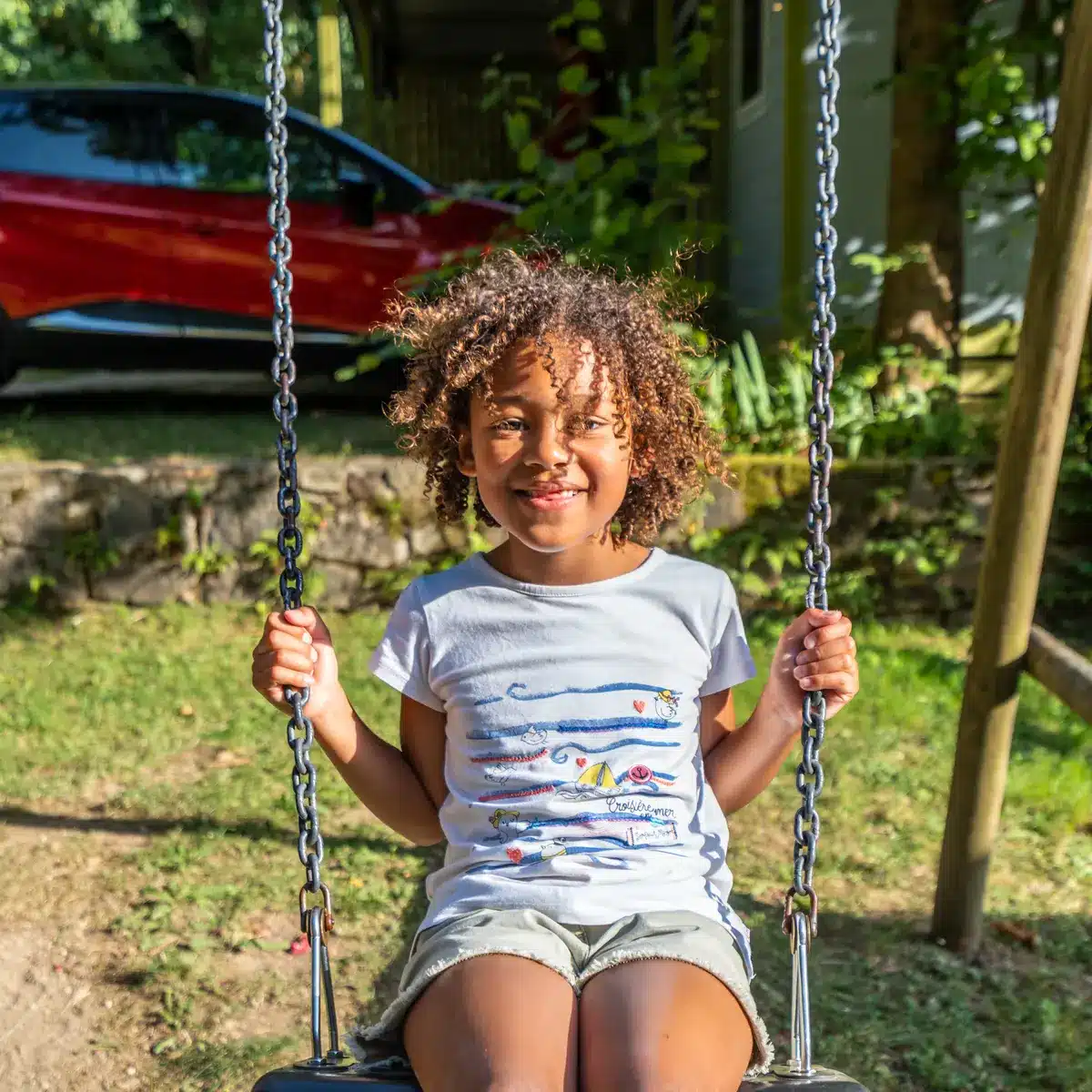 aire jeux enfants camping cevennes